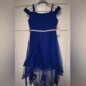 Rare Editions Dress, Girl size 14, nice formal dress, sapphire blue